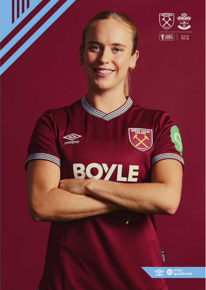 WEST HAM WOMEN v SOUTHAMPTON 2025/26 (LEAGUE CUP)
